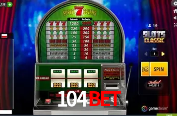 104bet Cassino Online Certificado